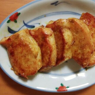 鶏肉のカレー炒め